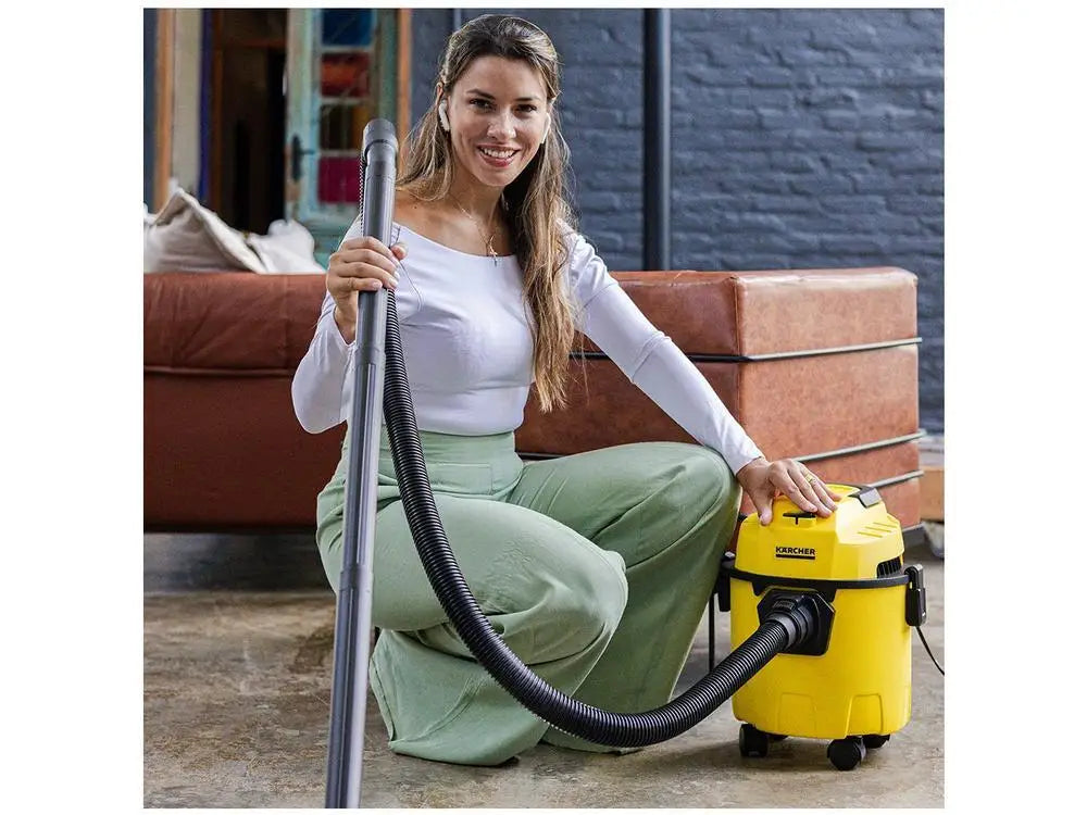 3 in 1 Kärcher 1500W WDL 1 Yellow Vacuum Cleaner Water